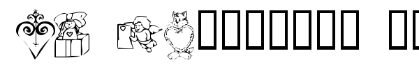 KR Valentine 2003 font preview